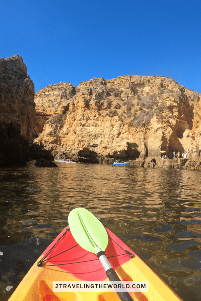 best algarve tour: boat trips with Kayak option to tour nearby beaches