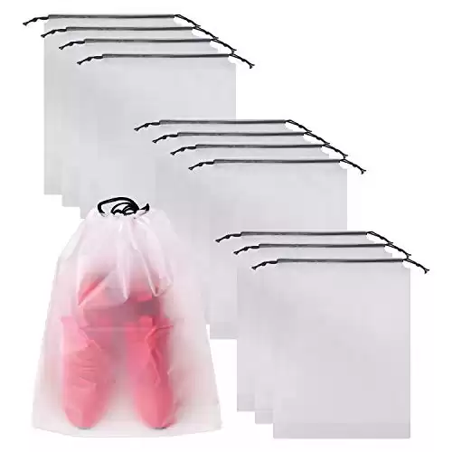 Translucent Shoe Bags for Travel Large