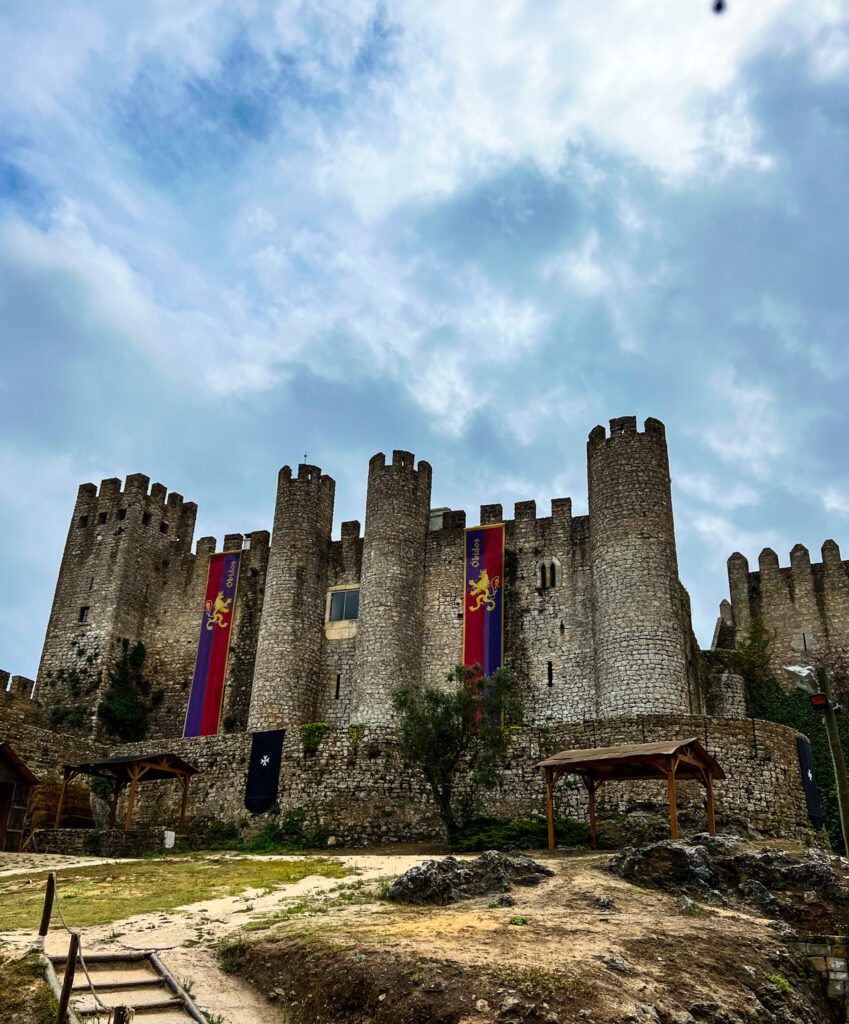 Hotel Medieval castle inside city walls of óbidos portugal named the óbidos castle