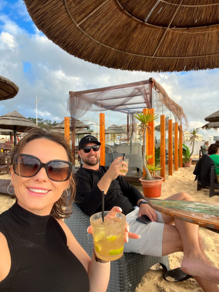 local restaurant on the beach to have cocktail in hot summer
