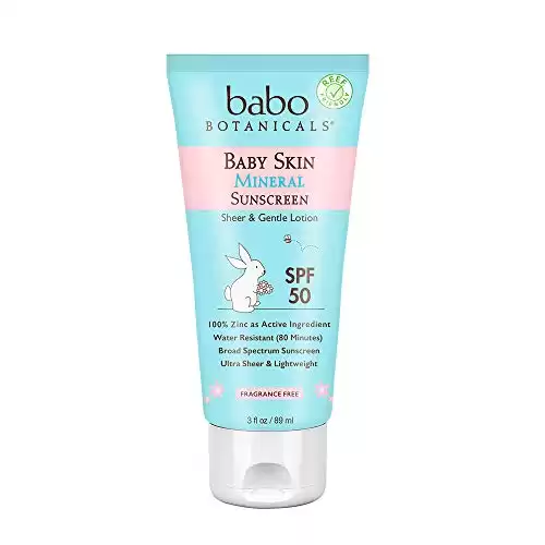 Babo Botanicals non toxic non nano zinc oxide for sensitive skin