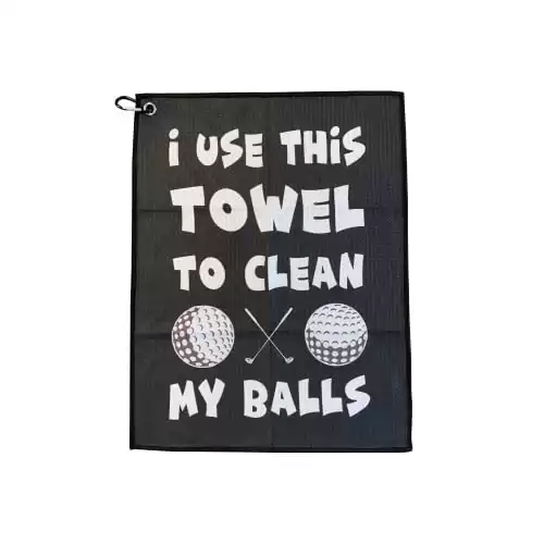 funny golf gifts to clean your golf balls