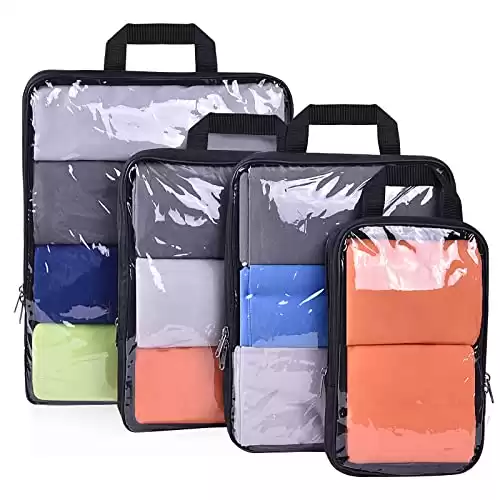 YUBIRD 10 PCS Silicone Travel Covers for Toiletries, Toiletry