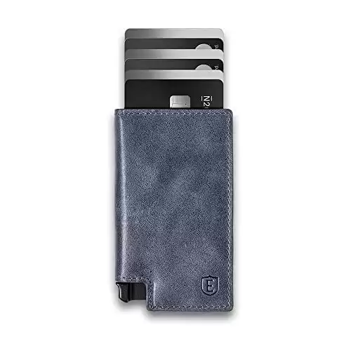 travel wallet with rfid blocking technology. RFID protection prevents digital pickpocketing