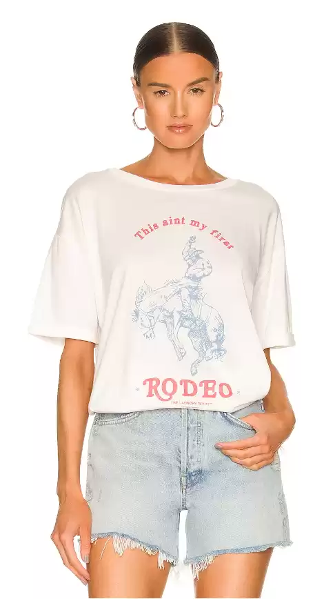 This Ain't My First Rodeo Oversized Tee | Revolve