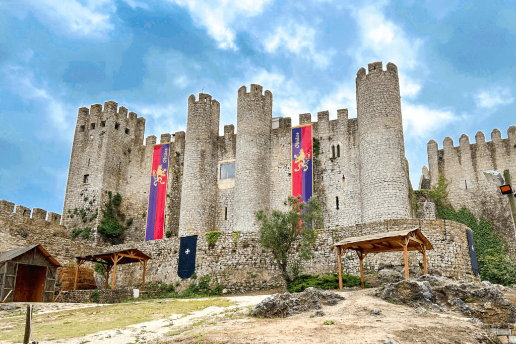stop at Medieval castle in Obidos along our Portugal Itinerary