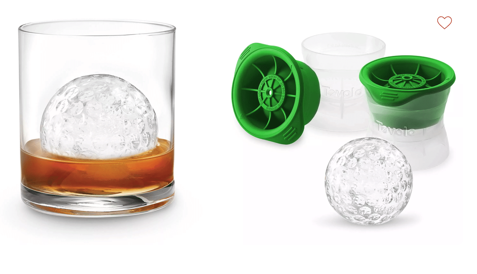 Tovolo Golf Ball Ice Molds, Set Of 2