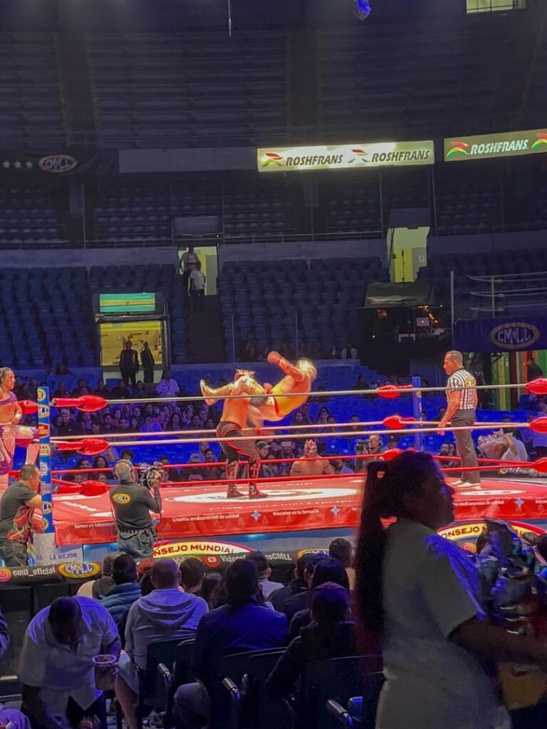 Mexico city itinerary to see Mexican wrestling show