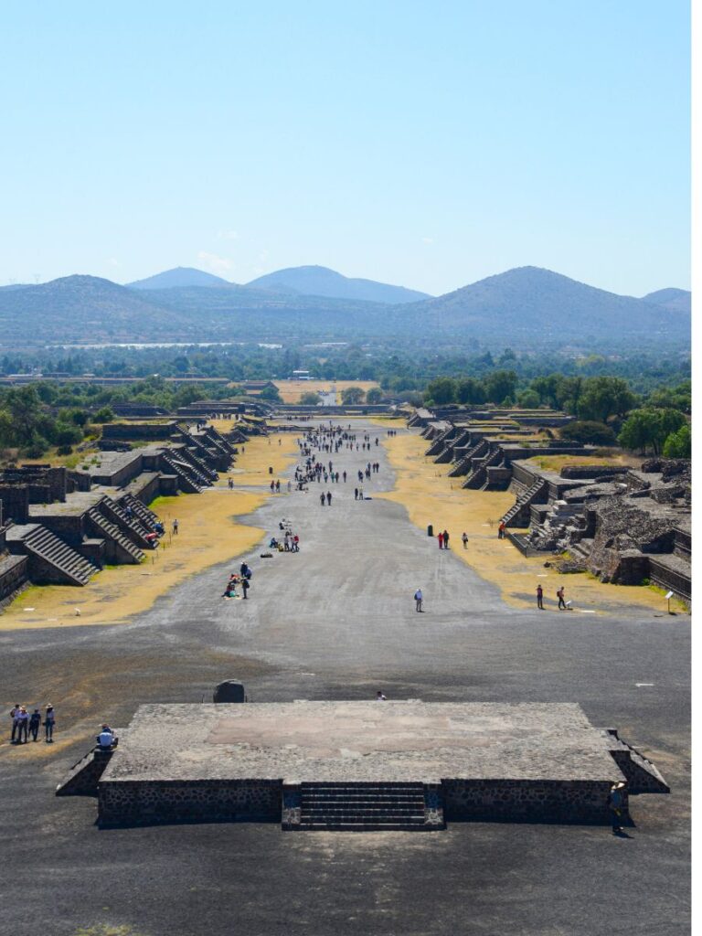 You can no longer climb teotihuacan pyramids, but you will still get incredible views by foot.