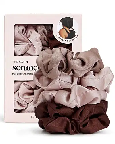 Kitsch Satin Hair Scrunchies for Women