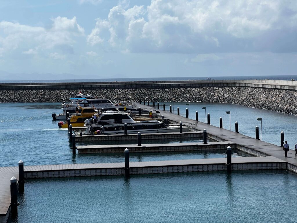 Fast Ferry Sanur Port Loading Docks