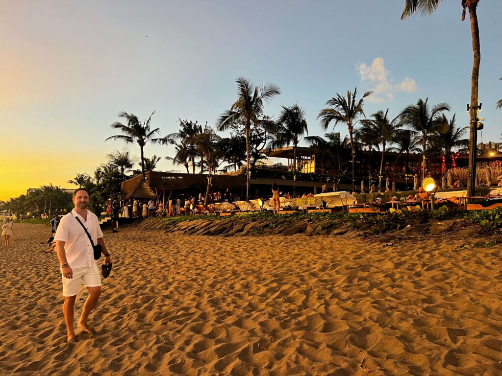 Golden Hour Sunset Walk on the last days of our Bali itinerary