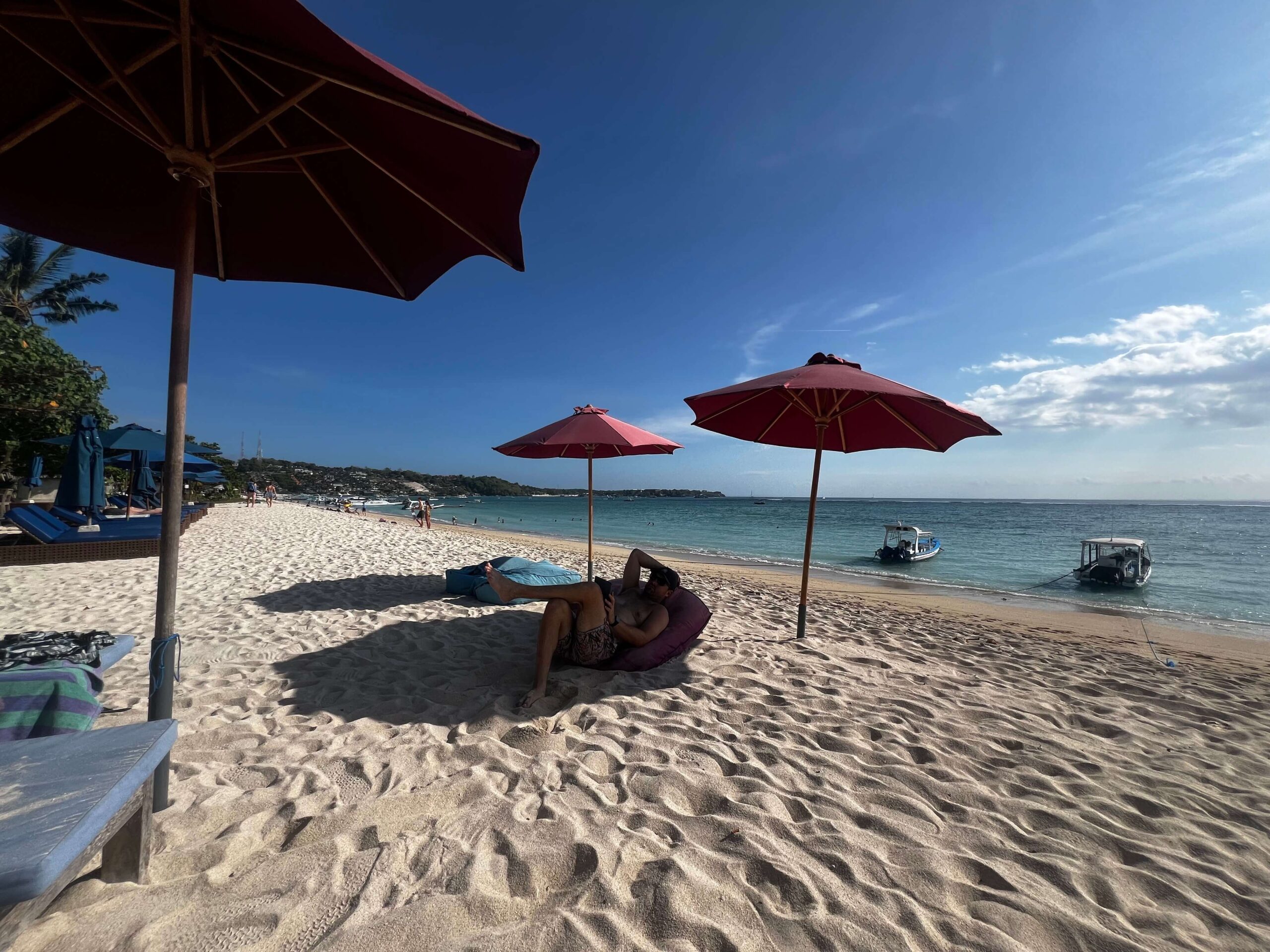 Jungutbatu Beach is southern Bali