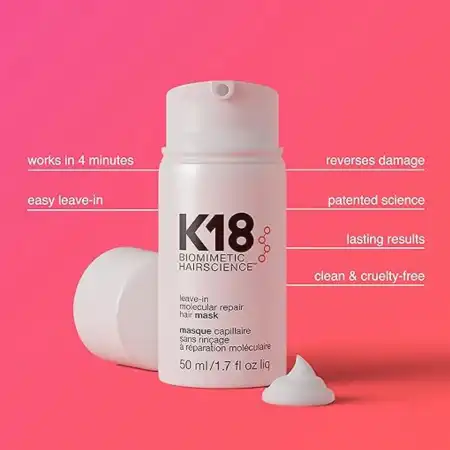 K18 Full-Size Leave-In Molecular Hair Mask