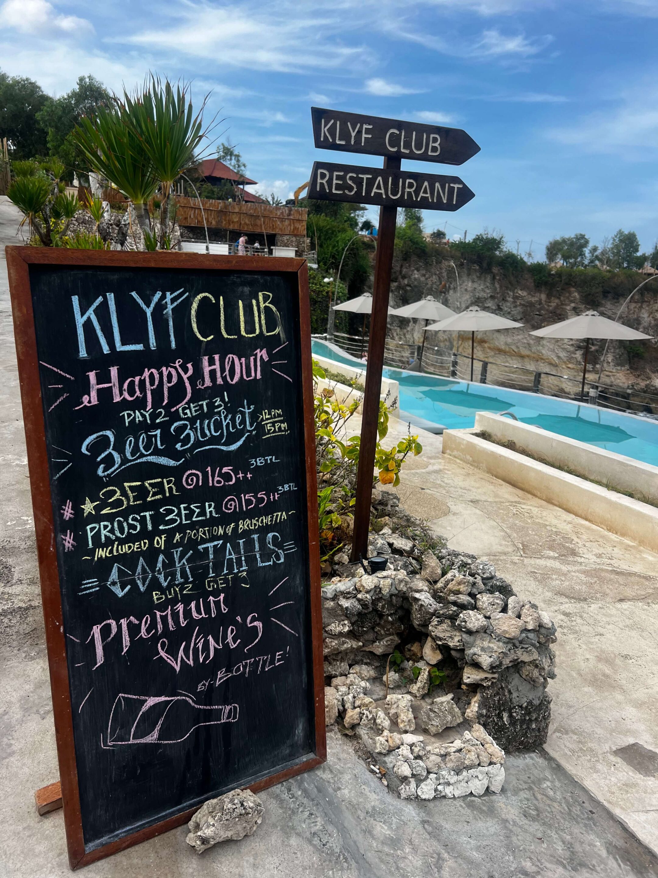 bali itinerary - Klyf Club