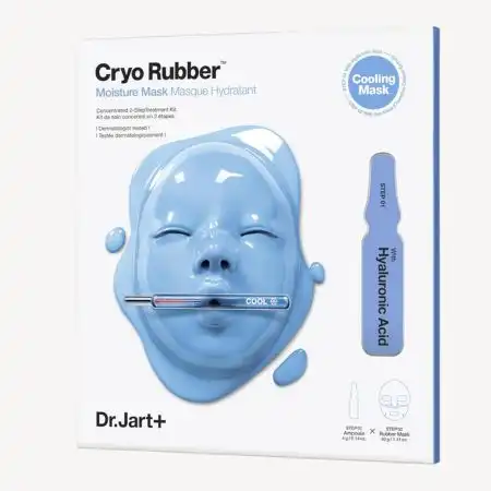 27. Dr.Jart+ Cryo Rubber Face Mask with Moisturizing Hyaluronic Acid | Korean Skin Care, 1.41 Ounce