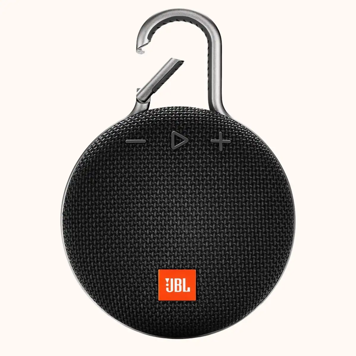 JBL Clip 3, Black - Waterproof, Durable & Portable Bluetooth Speaker