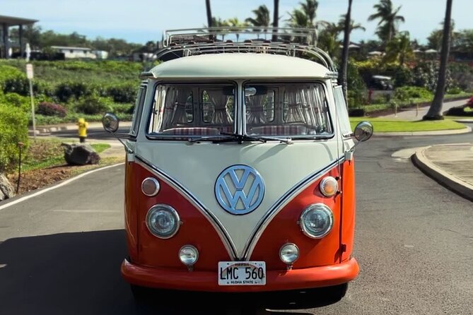 Maui: Brewery and Beach Cruise in a Vintage VW Bus