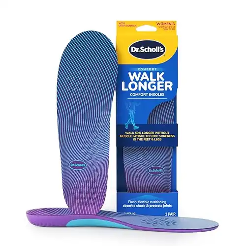 Dr. Scholl's Walk Longer Insoles for Women