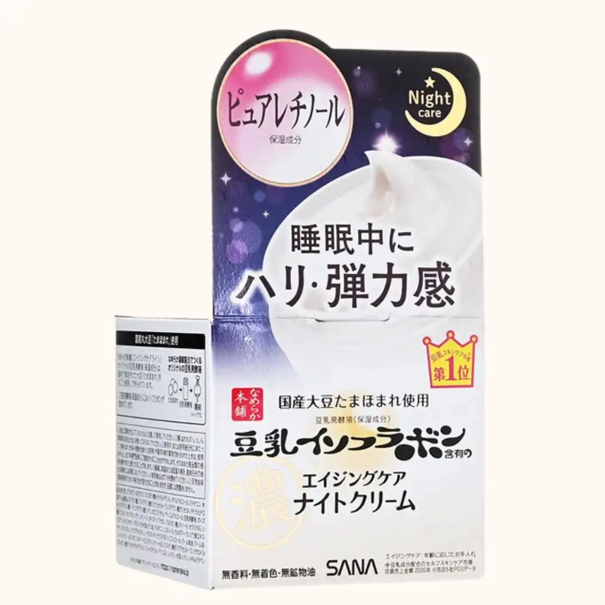 Sana- Soy Milk Wrinkle Care Night Cream